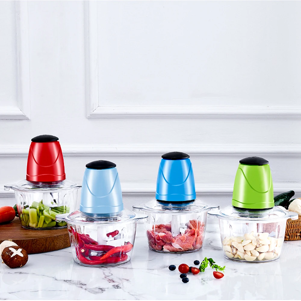 Кухонные аксессуары беспроводной овощерезка 2л мясо измельчитель электрический для чеснока имбиря