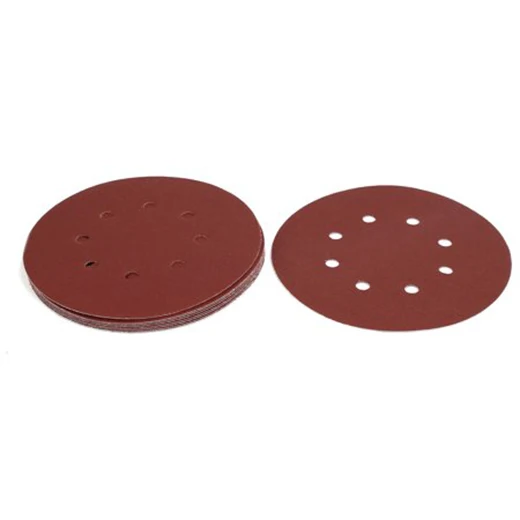 125MM   aluminum oxide sandpaper disc toa  abrasive paper  polishing disc hook and loop disc