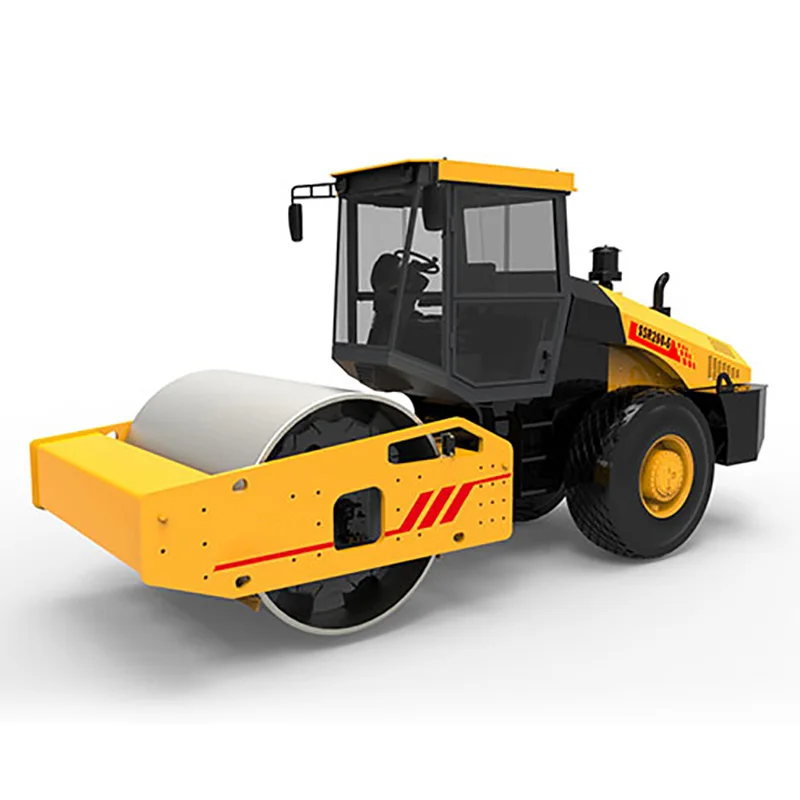 SSR260C-10H 26 Tons Full Hydraulic Double Drive Single Drum Road Roller