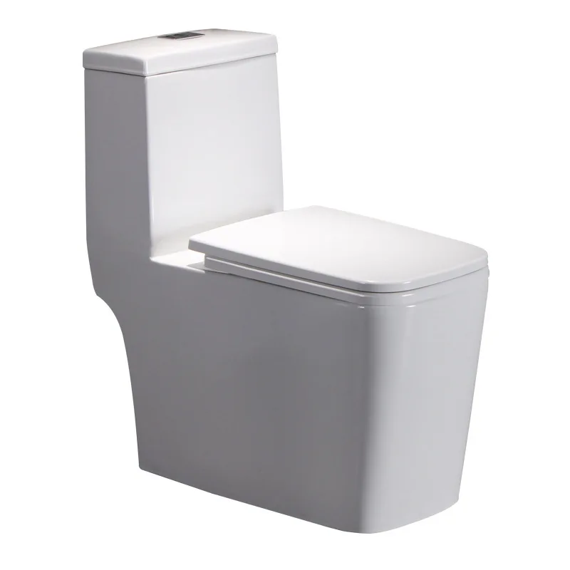 Toilet Home Toilet Zhijie Glaze Siphon Seat Ceramic Sanitary Ware Water Saving Mute Deodorant Toilet