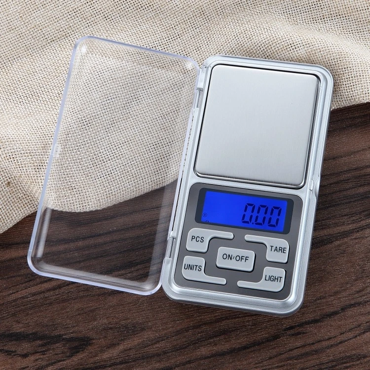 Factory Price Low Professional Digital ABS Plastic Jewelry Scale 500 Grams Rechargeable 100g 0.01g Mini Weight Handheld Scales