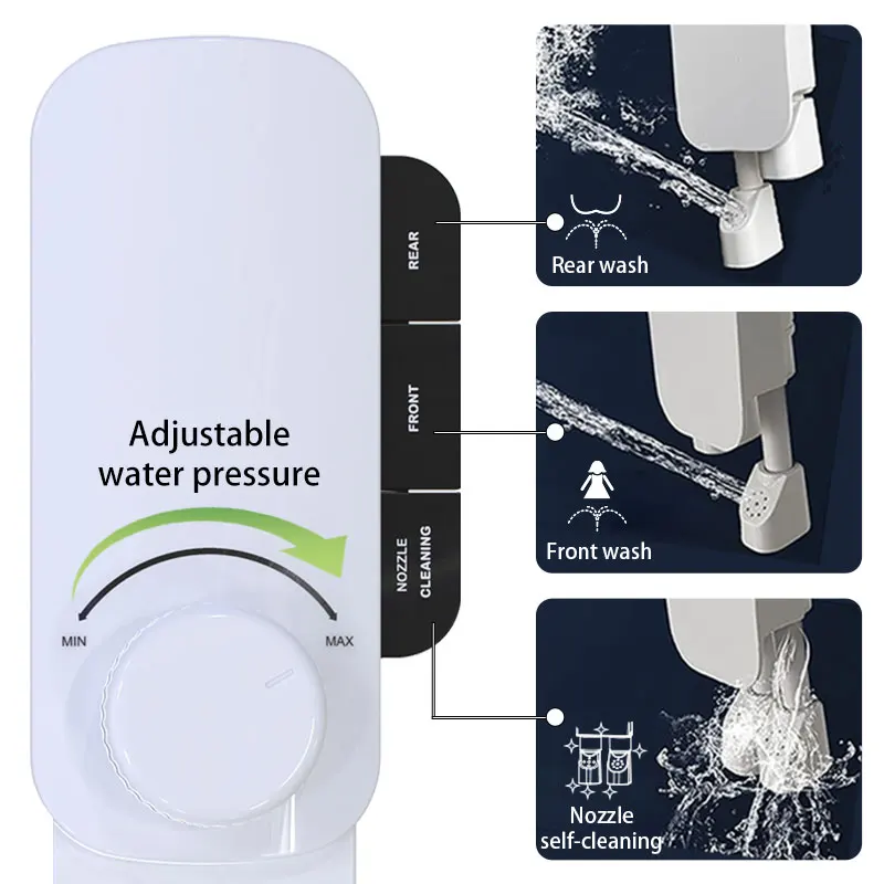 Manual Bidet Toilet Attachment Custom Easy To Install Bidet De Toilette Wall Hung Rear Wash Wc Con Bidet Set Price