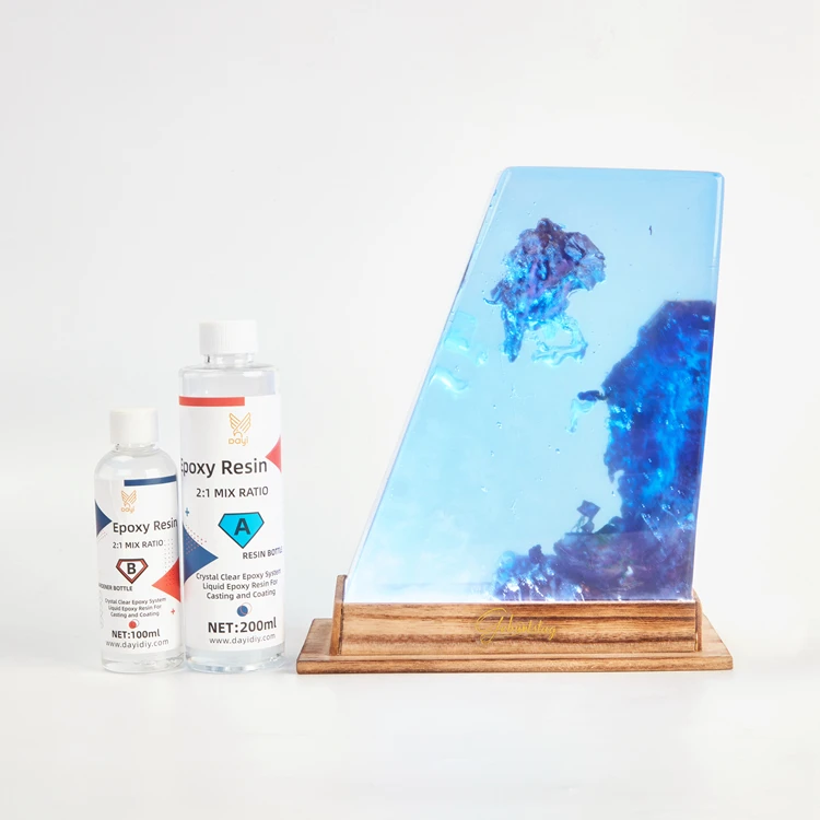 OYOWOOA OEM/ODM epoxy resins and Pigment Set Crystal Clearwith 15 Colors Liquid epoxy resins Dye Making UV Resistant