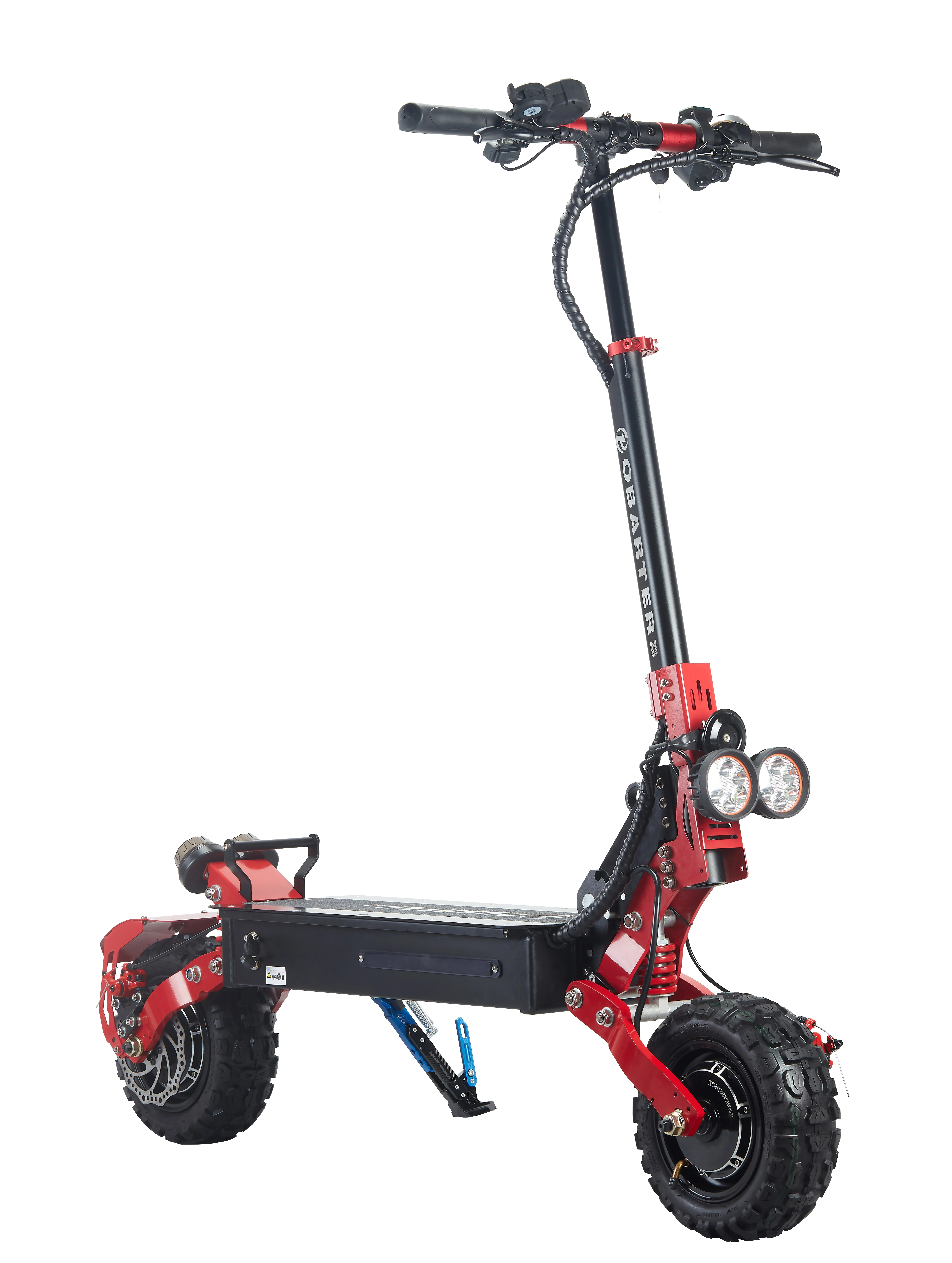 11 inch 1000w*2 dual drive off-road tire OBARTER X3 European and American warehouse electric scooter