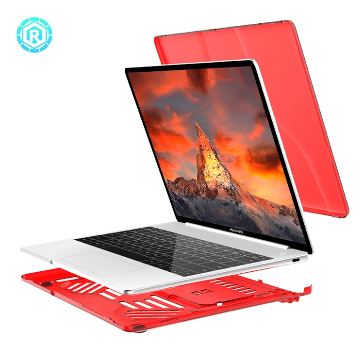 Factory Wholesale OEM Laptop Case Ultra Thin Cover Case for Huawei Matebook 13 With Kickstand and Handle Hard Protective case