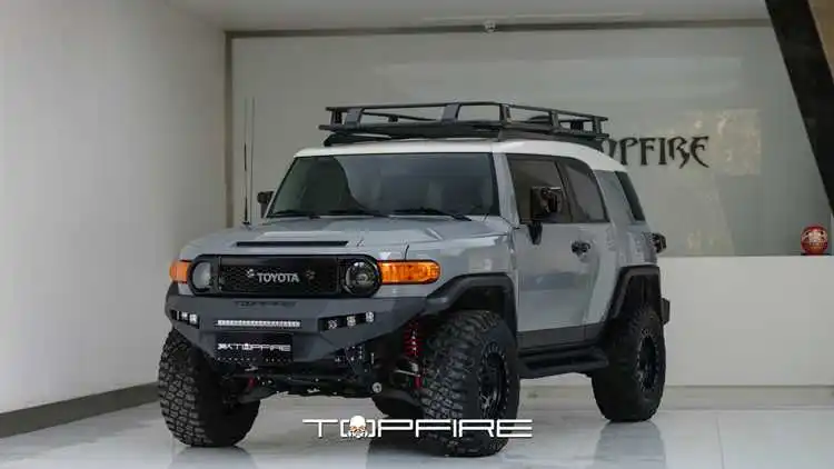 
Topfire Aluminium Alloy Automotive Parts Front Bumper Accessories FJ Cruiser for Toyota 