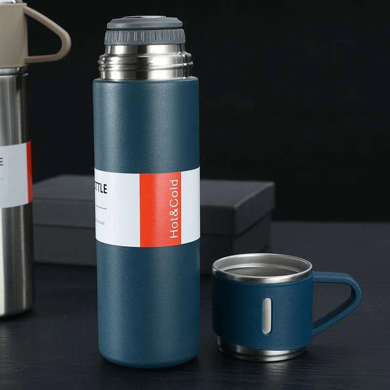 insulated stainless steel flask double walled food flask thermos