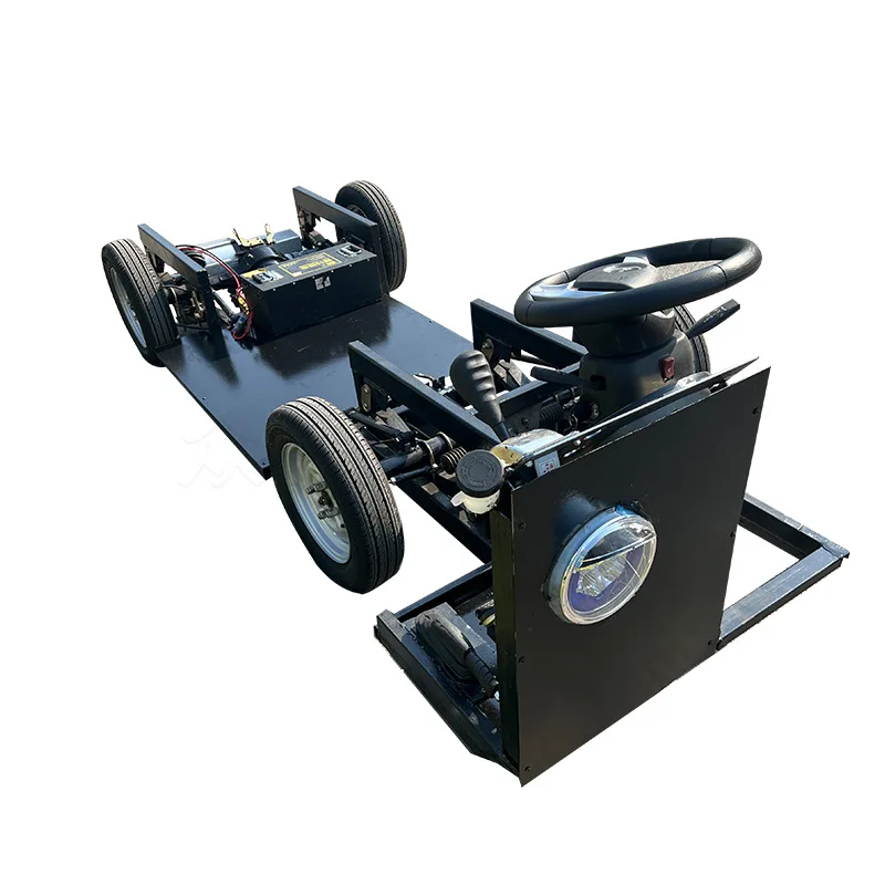 high speed electric mini car complete frame chassis kit platform trade with mcphe battery for pick up