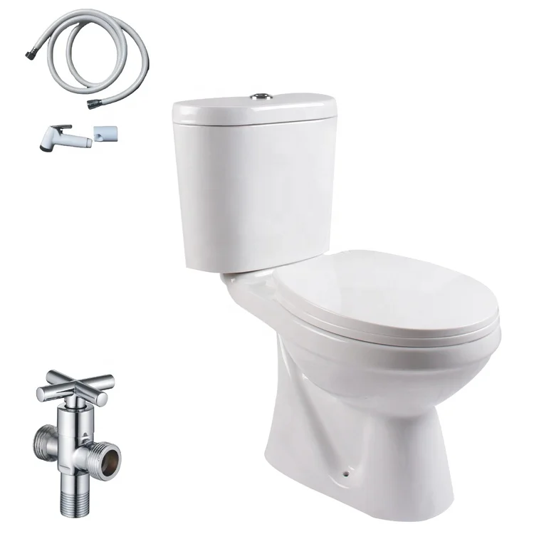Wholesale sanitaryware new design modern engineering s-trap water closet project two piece toilet