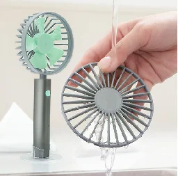 Портативный портативный мини-вентилятор USB Электрический перезаряжаемый вентилятор нагреватель вентилятора из алюминиевого сплава