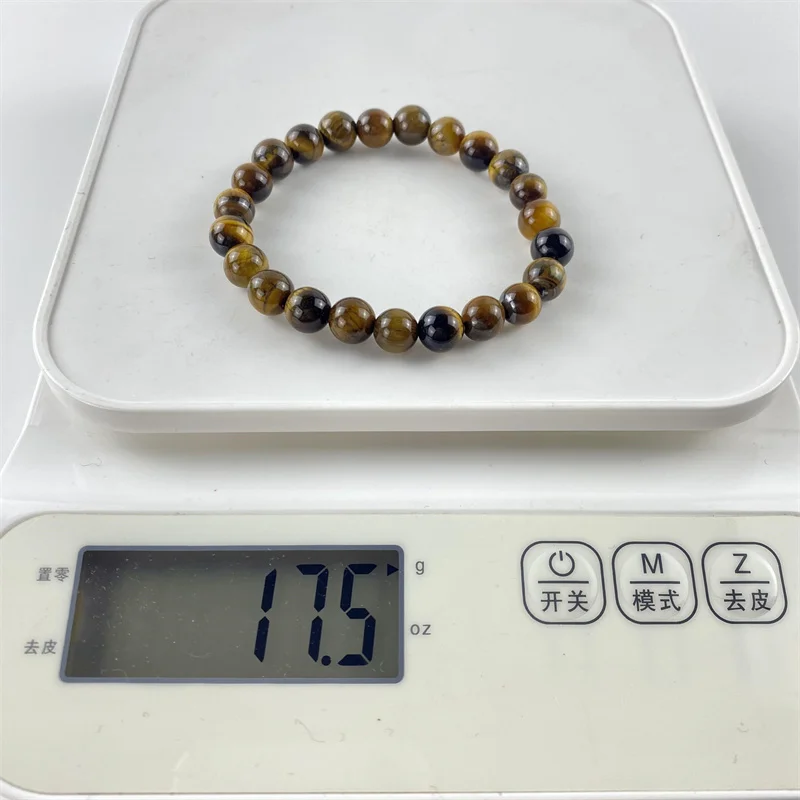 Hot Sale High Quality Spiritual Healing Natural Crystal Yellow Tiger Eye Stone Bracelet For Gifts