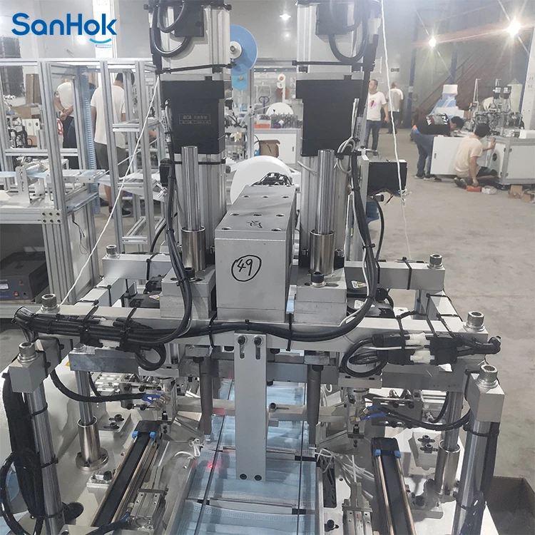 Factory Direct Supply 100-120pc/min Good Quality 9 Servo Motor In Stock Mask Machine