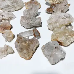 Оптовая продажа исцеляющий натуральный камень Geode Rock прозрачный кластер