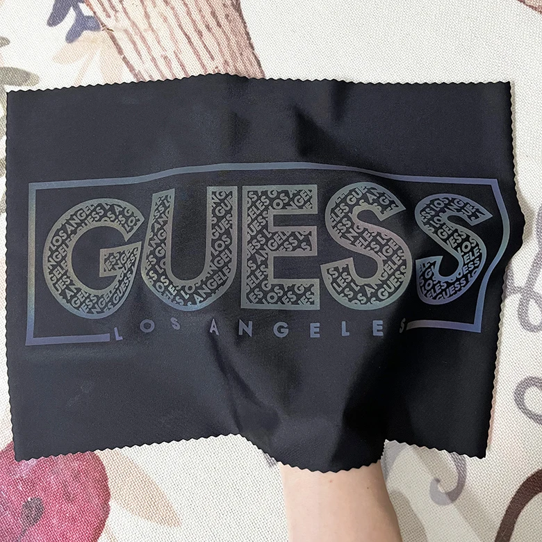 Custom rainbow bright reflective heat press iron on transfer screen sticker printing label film logo vinyl for t shirt clothing