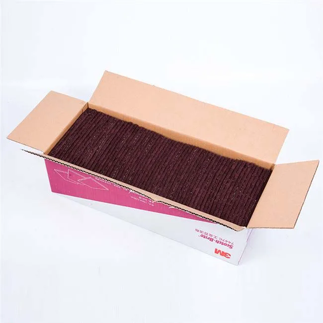 Polingshing metal scouring non-woven hand pad Removing rust Scouring Pad 6*9 inch 7447 3M
