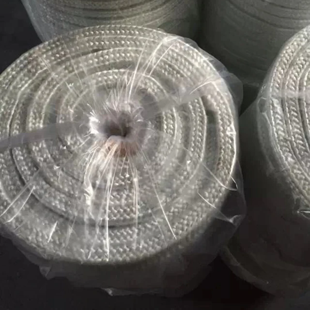 High Temperature fiberglass packing textured glass fiber square sealing cord fiberglass braided square rope