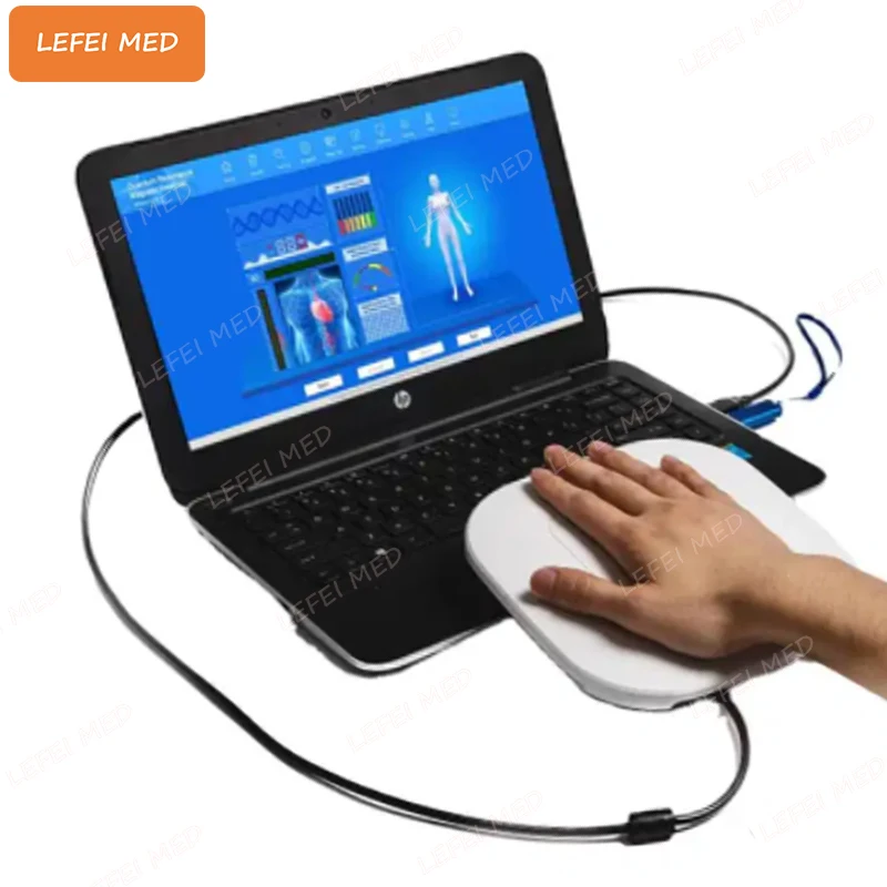 Human body Hand Touch Latest 10th generation quantum resonance magnetic quantum magnetic analyser machine for clinic use