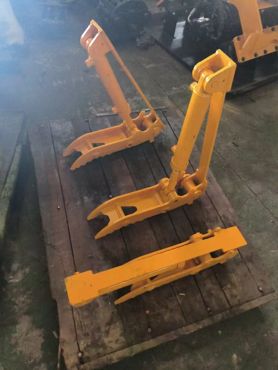 Yantai jiye Mini Hydraulic Thumb Clamp for Excavators Easy to Operate Mechanical Clamp