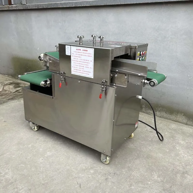 Commercial Automatic Slicer Machine for Pork Beef Fish Vertical Blade Fresh Meat Slicing Cutter