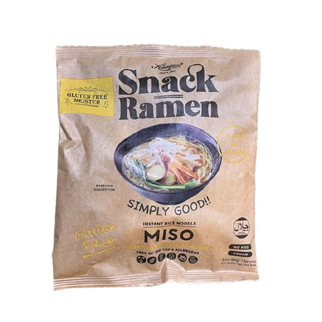Japan 100% allergen-free powder soup set dried snack food ramen soup