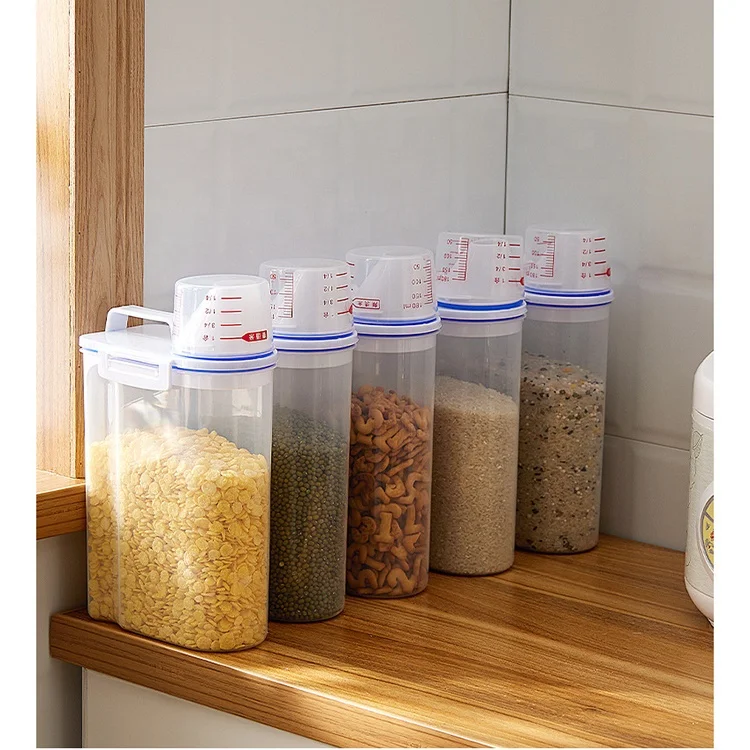 Hot Household rice bucket storage tank insect-proof, moisture-proof flour sealed tank cereal grain storage tank millet bucket