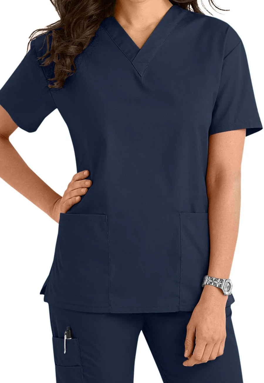 Wholesale Customized V-neck Scrubs Stylish Salon Spa Uniform Colorful Dental Scrubs Uniforms