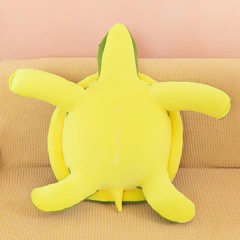 Green sea turtle plush toy custom logo stuffed animal toy wholesale marine animal toy