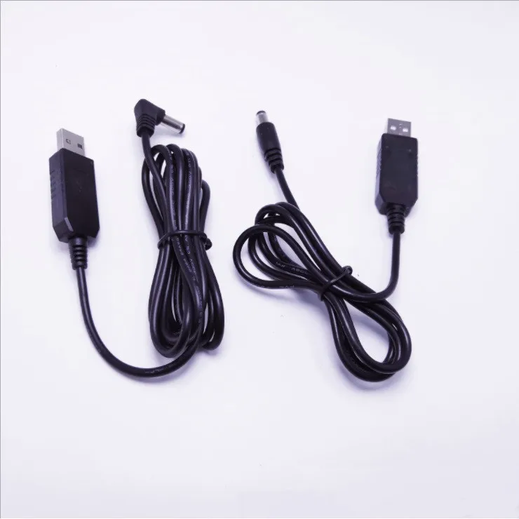 USB to DC Plug Cable 5 v to 12 v USB Cable Step Up Voltage Transformer Converter DC Power Cable for Router