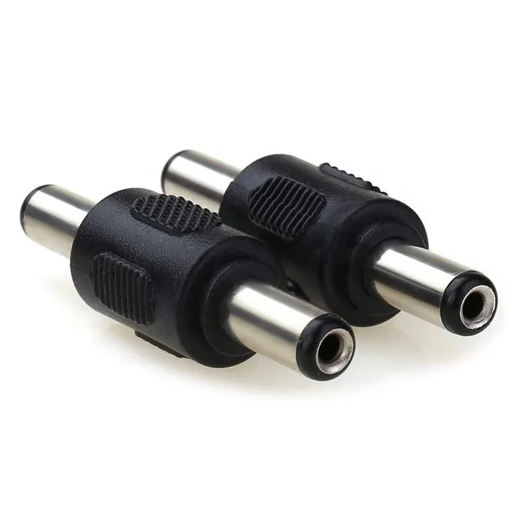 12V 24V Male Female 2.1mm X 5.5mm DC Barrel Jack Power Connector Adapter for Led Strip CCTV Camera