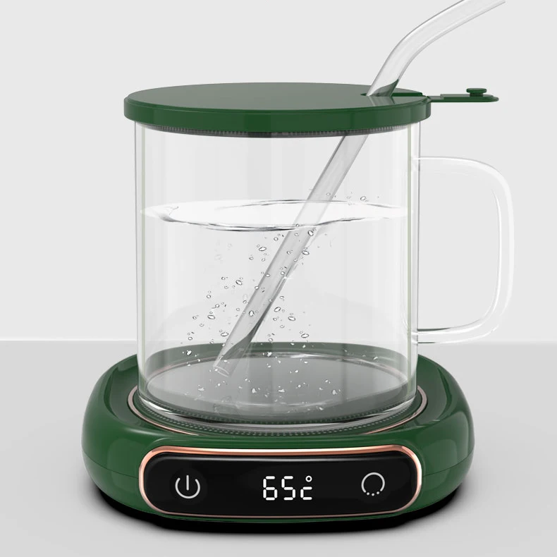 New Arrival Home Office Desk Use Electric Beverage Cup Pad Warmer Heating Plate Tea Water Milk 3 Temperatures Coffee Mug Warmer