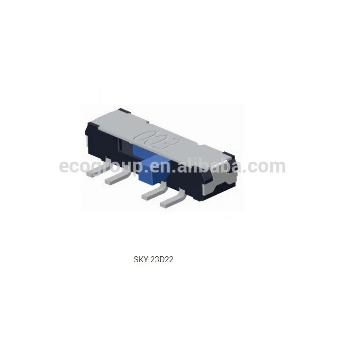  Smt 3way dpdt 2p4t ползунковый Переключатель SKY-23D22 G = 1 5-3 0 мм с сертификацией ul