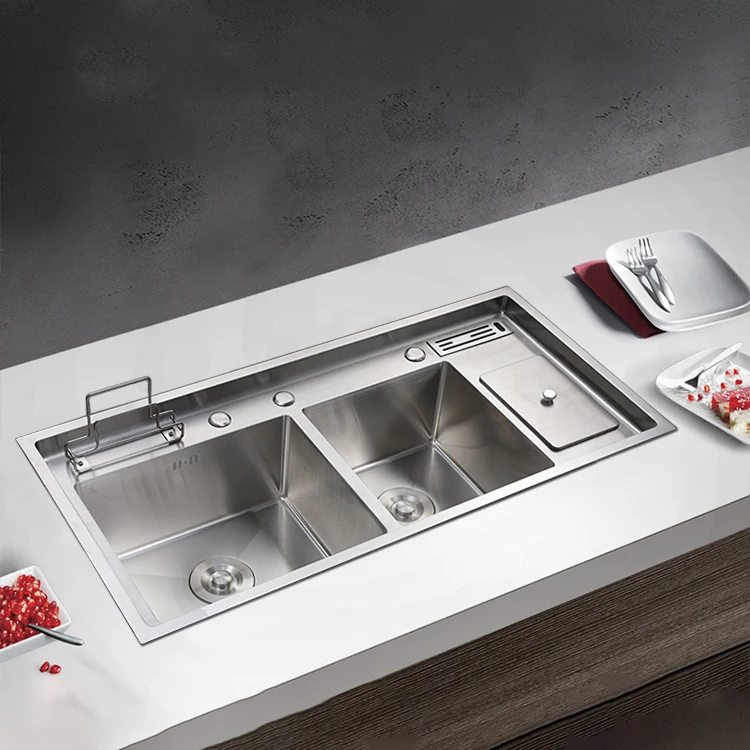 wholesale oem odm new style stainless steel kitchen sink handmade sink kitchen sink for nepal for kitchen