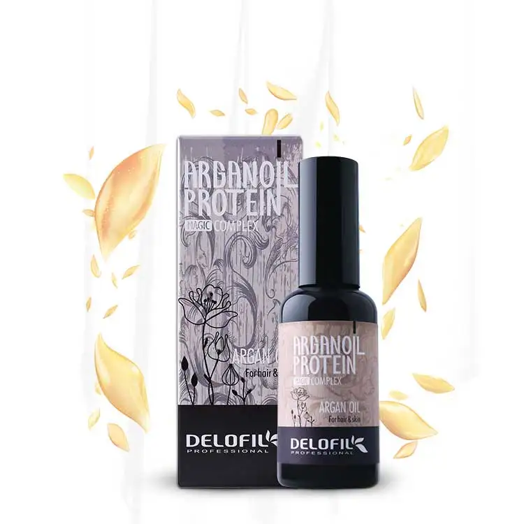 Delofil Private Label Indian Hair Regrowth Treatments Anti Hair Loss Organic Natural Castor Serum Hair Growth Oil