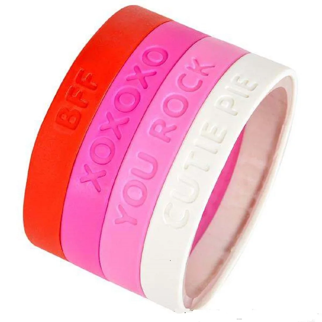 Custom Logo Factory Wholesale Personalized Silicone Bracelet embossed wristband mens wrist band bracelet