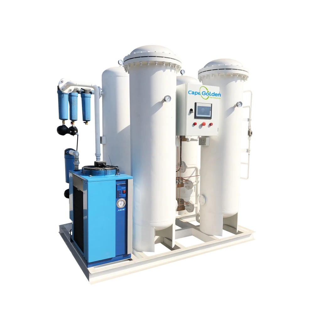 High Purity Psa Oxygen Generator for hospital Central Oxygen Supply for Filling Cylinders Easy to Install Oxygen Plant