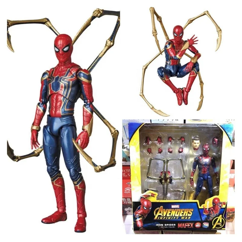 DL61349 Custom Spider Man Toys Tom Holland PVC Action Figure Spiderman Collection Toy with OEM Spider-Man action figure