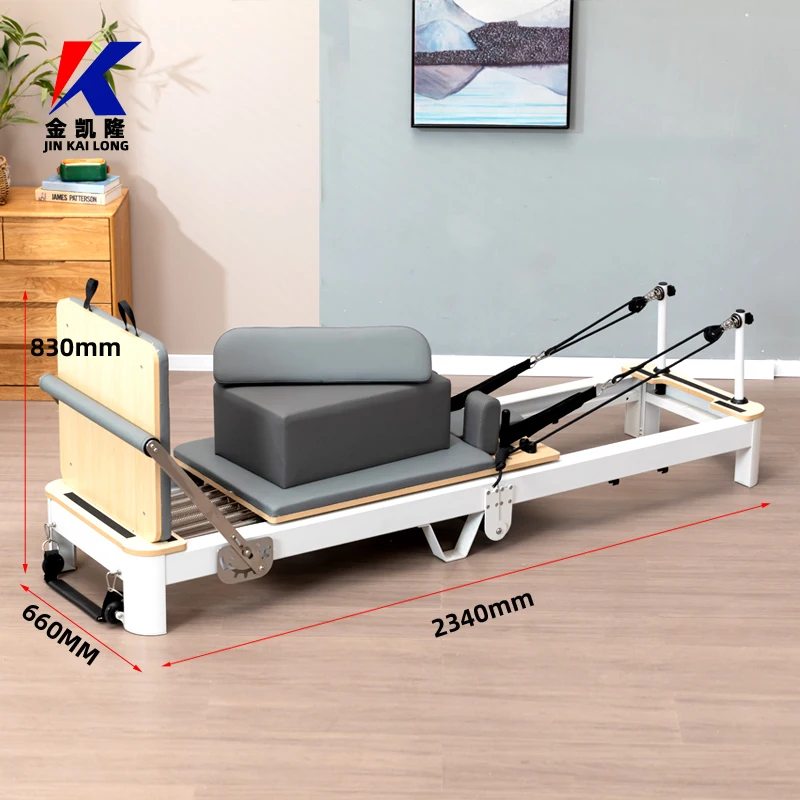 Home Portable Aluminium Foldable Custom Studio Yoga Machine Folding Equipment Bed Cama De Reformador Machine Pilates Reformers