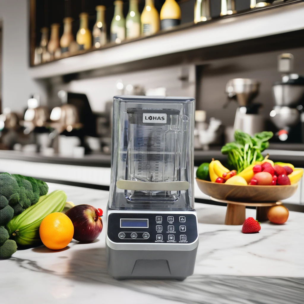 BPA free Multifunctional Commercial Blender Heavy Duty Industrial Blender Commercial  Professional Super Quiet Blender
