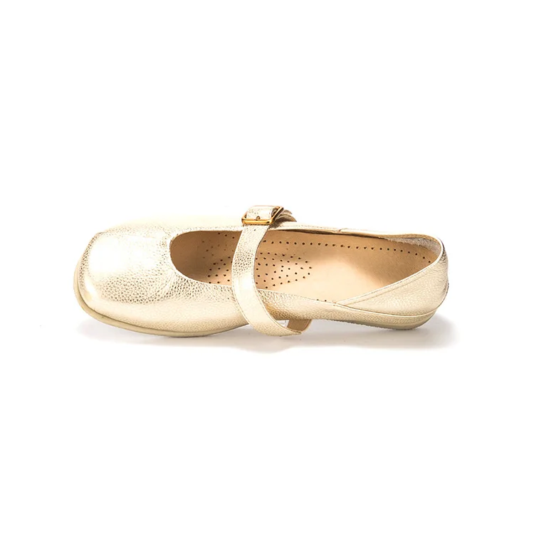 
fashion nude dance shoes pointe gold silver ballet flats shoes women 