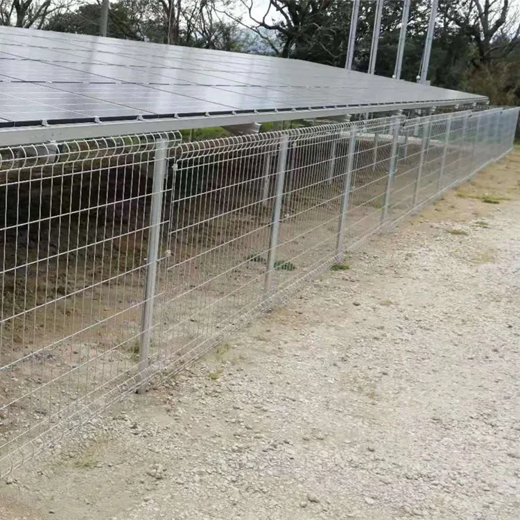 Temporary Fence Panel For Construction Solar Fencing System Agriculture
