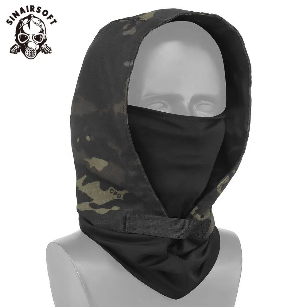 Tactical Half Face Mask Assassin Balaclava Hood Protection Masks