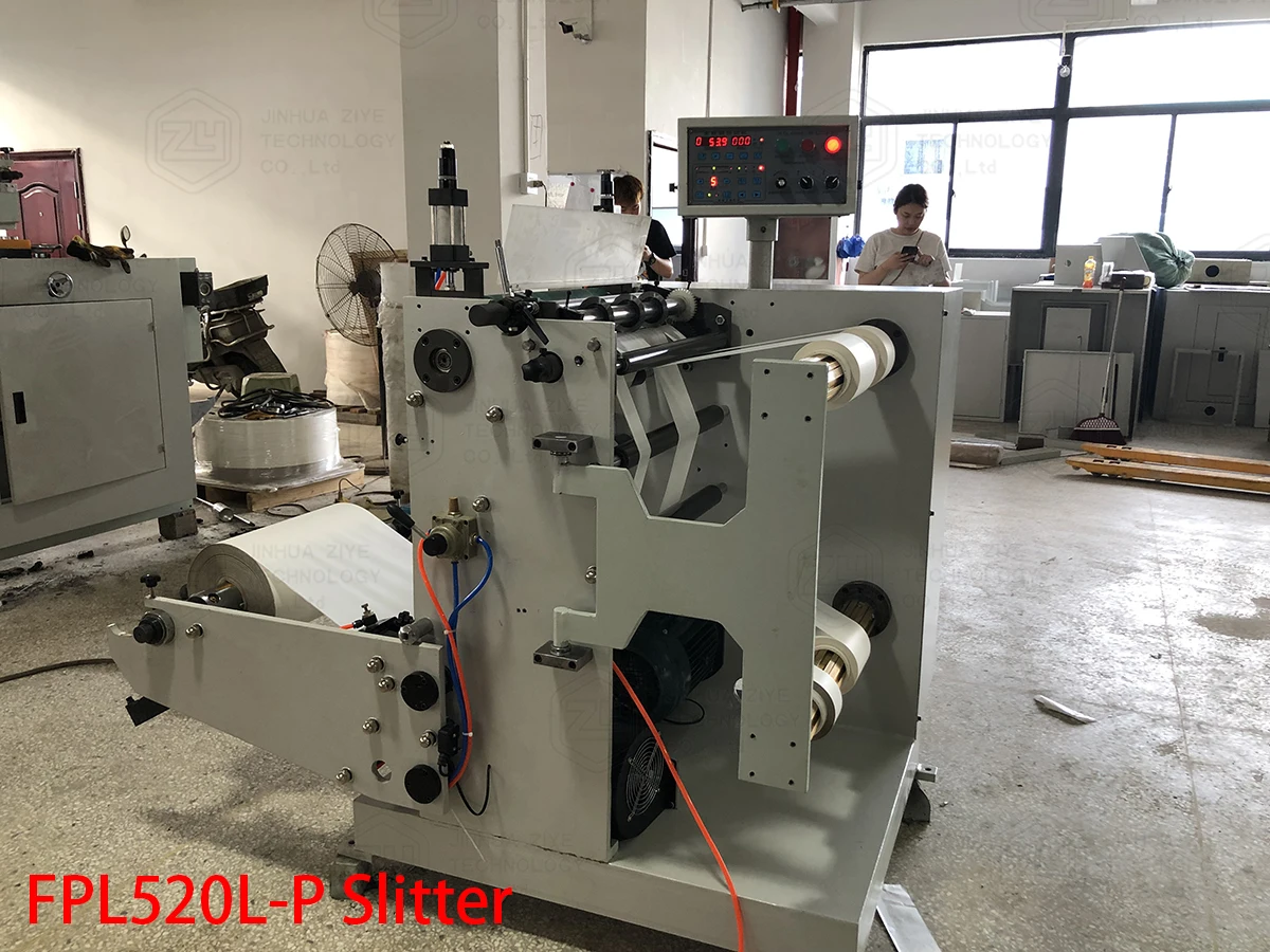 FPL450L-P 100m/min Small Craft Paper Slitting Machine Slitter Rewinder