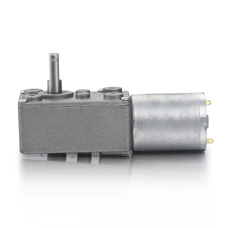 Manufacturers Wholesale Speed Reducer 12 Volt 24 Volt Electrical Micro DC Worm Gear Motor