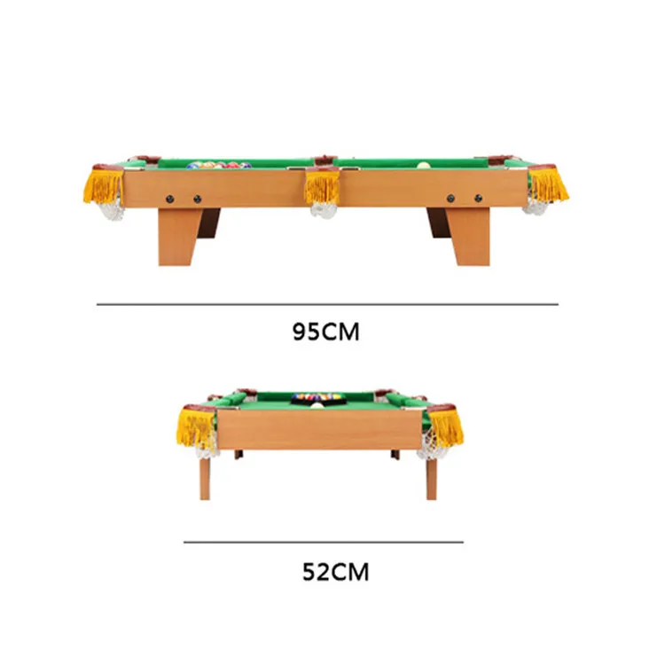 
Huangguan Decompression Tiktok Mdf Wooden Mini Indoor Billiards Cue Stick Table Top Games 