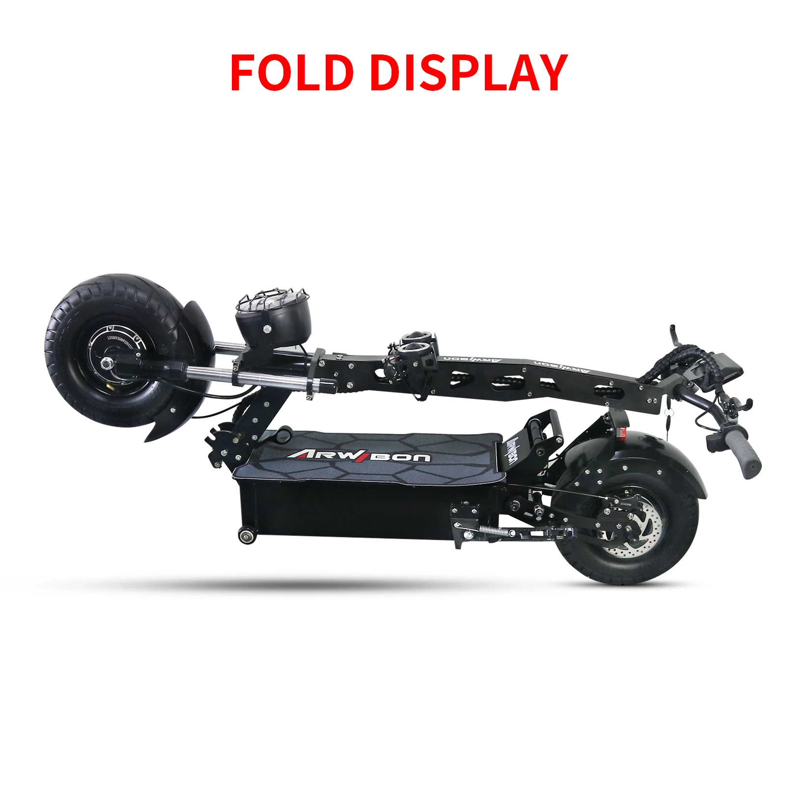 Arwibon Q13 PRO EU US UK Warehouse Adult eScooter High Speed 100km/h 13 Inch 8000w Dual Motor 60v 50ah Folding Electric Scooter