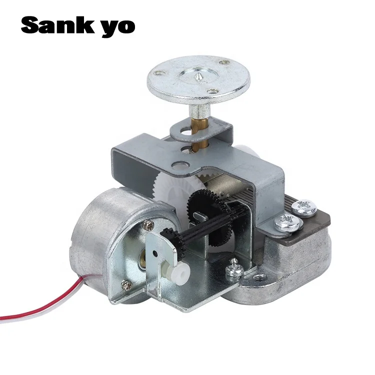 Eever Bright Custom Sankyo 18 тонов заводная Музыкальная шкатулка с механизмом вращением по центру 3 В электрическая музыкальная движение