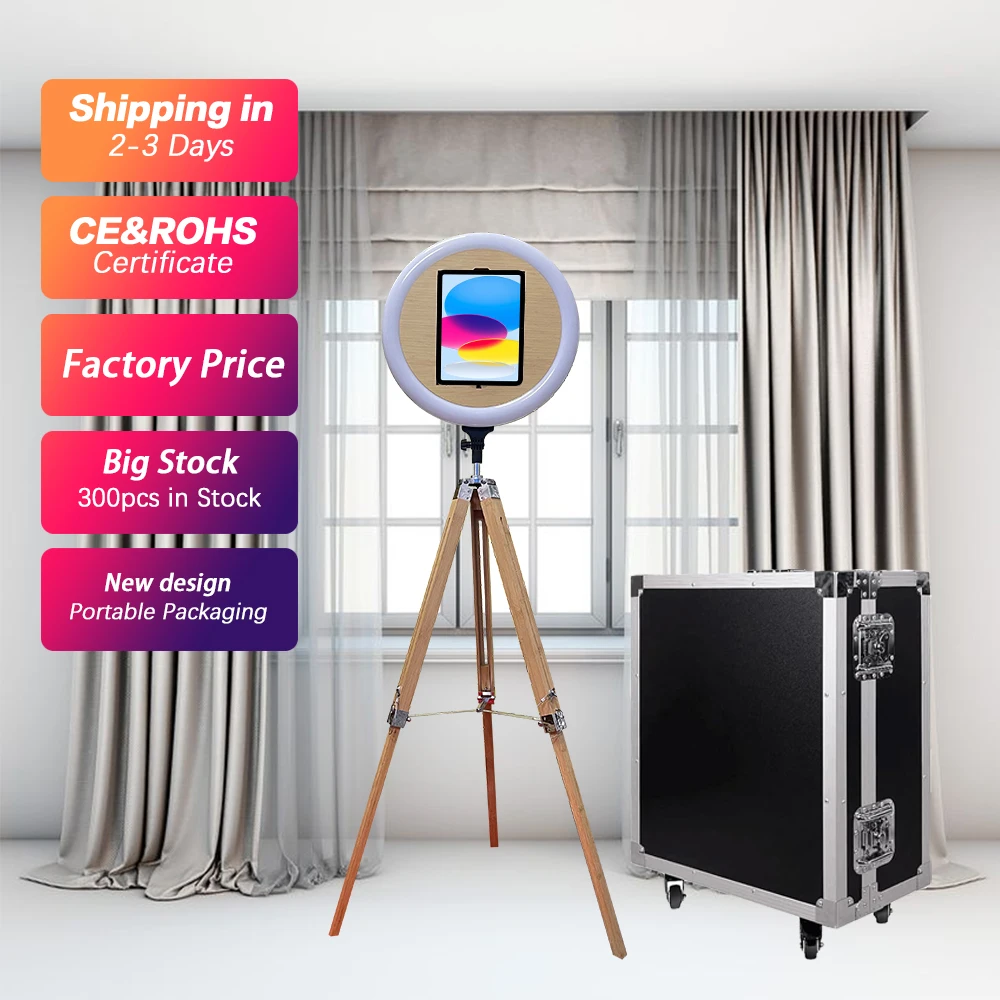 2024 Ipadbooth новый дизайн винтажная фотобудка 12 9 Ipad для вечеринки