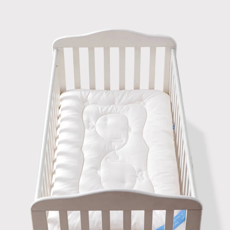 Infant Waterproof Cribs Cover Foam Fitted Pad Comfort Pure Core Protector Bed 7 In 1 Convertible Mattress Baby