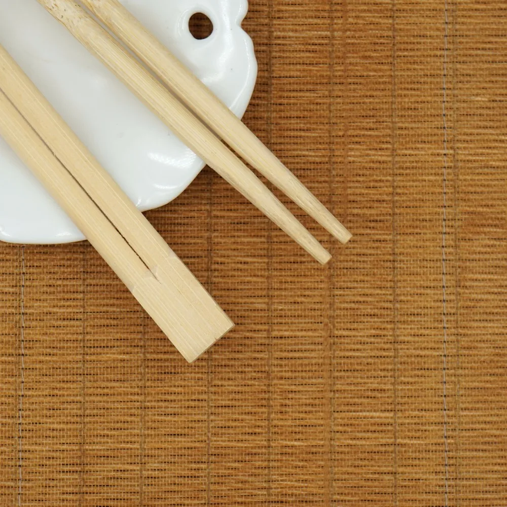 Factory Wholesale Bamboo Chopsticks Natural Eco-Friendly 21cm Disposable Paper Wrapped Twin Bamboo Chopsticks
