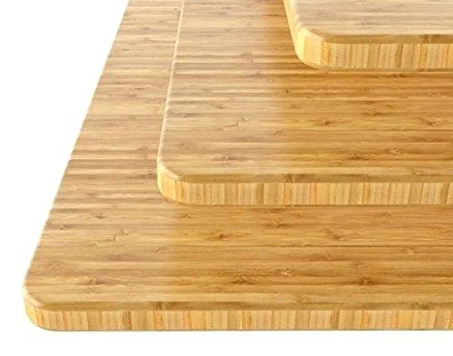 New style Ergonomic Office Natural Bamboo Desk Tops for Standing Desk